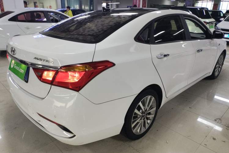 Used Hyundai Mistra 2017 1.8L Automatic Smart GLS China V Standard Rear Right 45 Deg