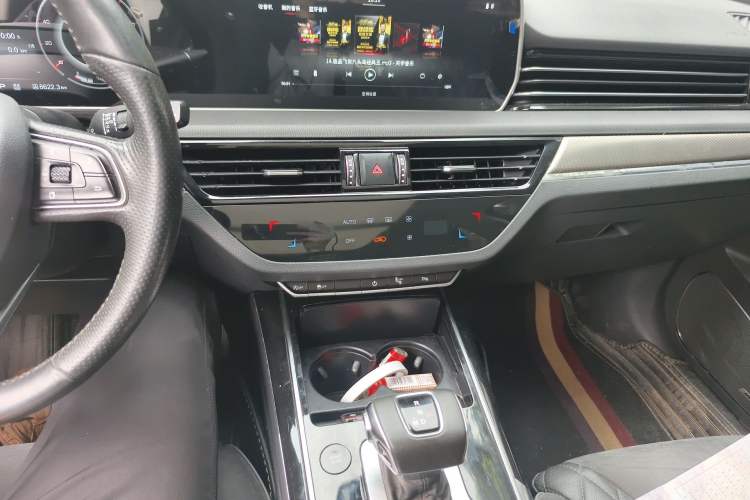 Used Hongqi HS5 2022 2.0T Smart Connect Flagship Edition Audio And AC Panel