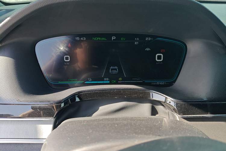 Used BYD Tang New Energy 2021 DM-i 112KM Prestige Model Instrument Cluster