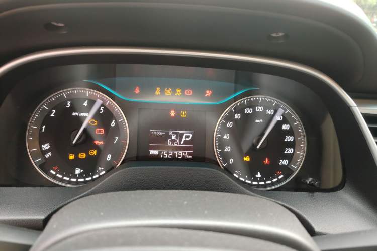 Used Buick GT 2019 15T Dual-Clutch Advanced Version China VI Standard Instrument Cluster