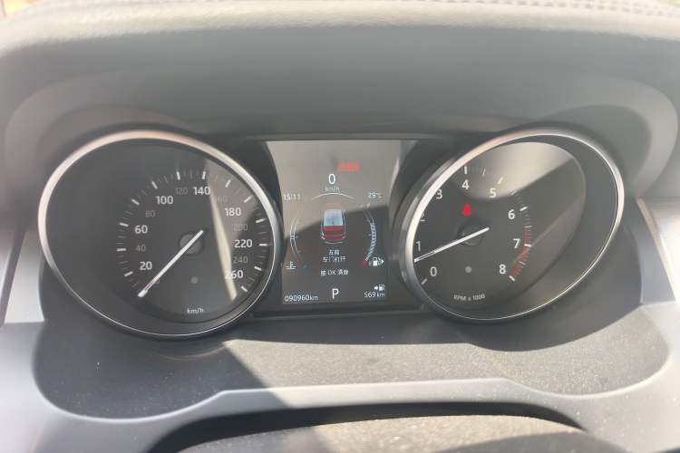 Used Land Rover Range Evoque 2018 240 PS SE Smart Brilliance Edition Instrument Cluster