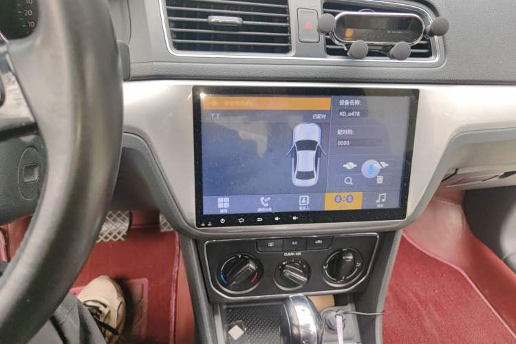 Used Volkswagen Lavida 2017 1.6L Automatic Comfort Edition Audio And AC Panel