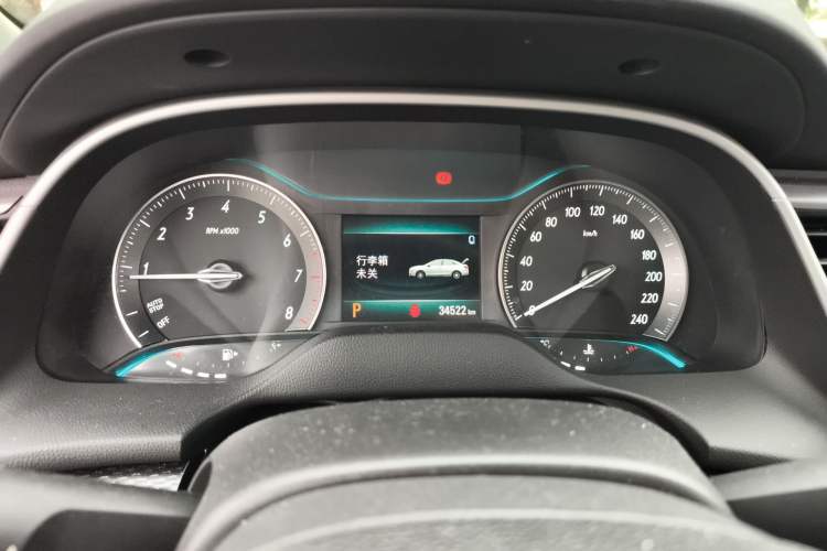 Used Buick GT 2019 18T Automatic Connected Elite Model China VI Standard Instrument Cluster