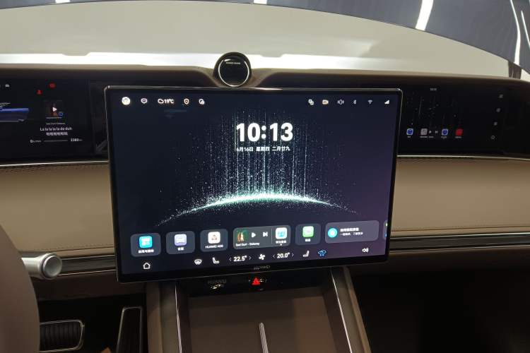 Used Hima Stelato S9 2026 Model Range-Extended Max Rear-Wheel Drive 53 kWh Audio And AC Panel