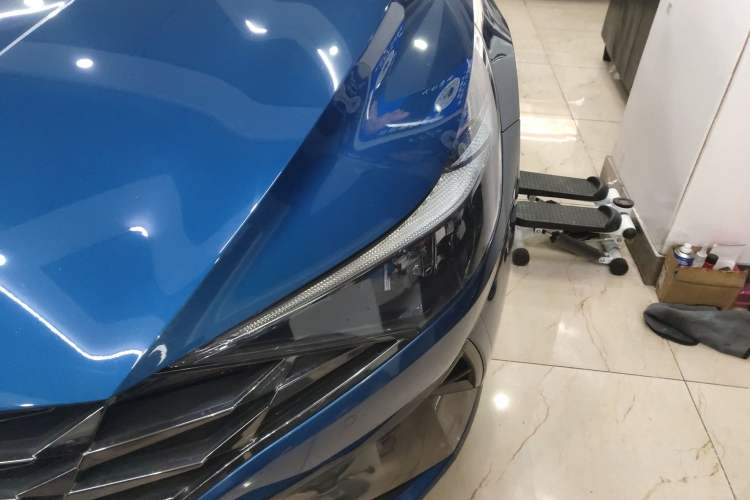 Used Hyundai Elantra 2021 1.5L CVT LUX Prestige Edition
