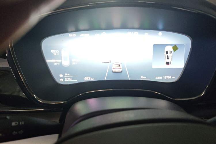 Used BYD Han 2025 DM-i 125KM Prestige Model Instrument Cluster