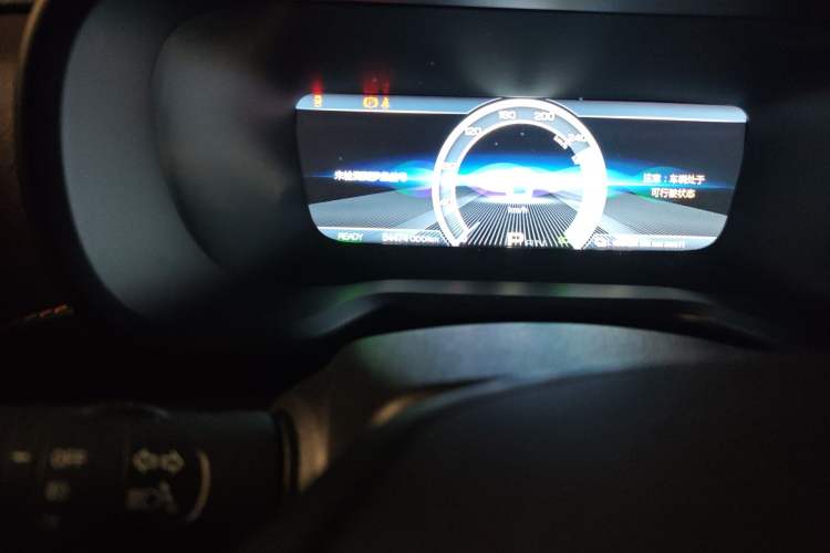 Used AION Trumpchi GE3 2018 530 Internet Enjoyment Version Odometer Close Up