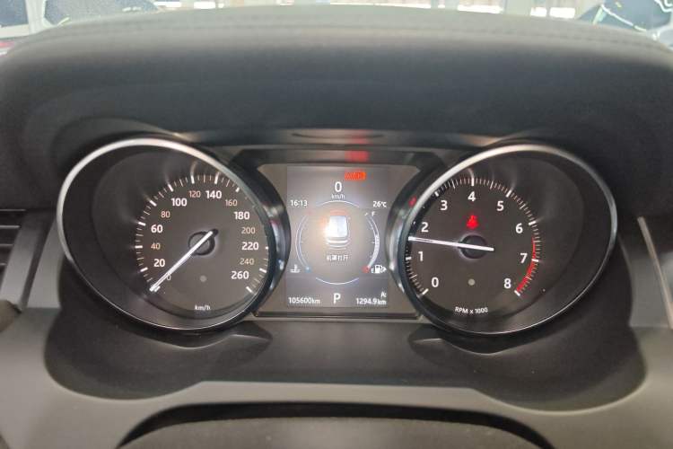 Used Land Rover Range Evoque 2018 240 PS Dream Lotus Lake Blue Limited Edition Instrument Cluster