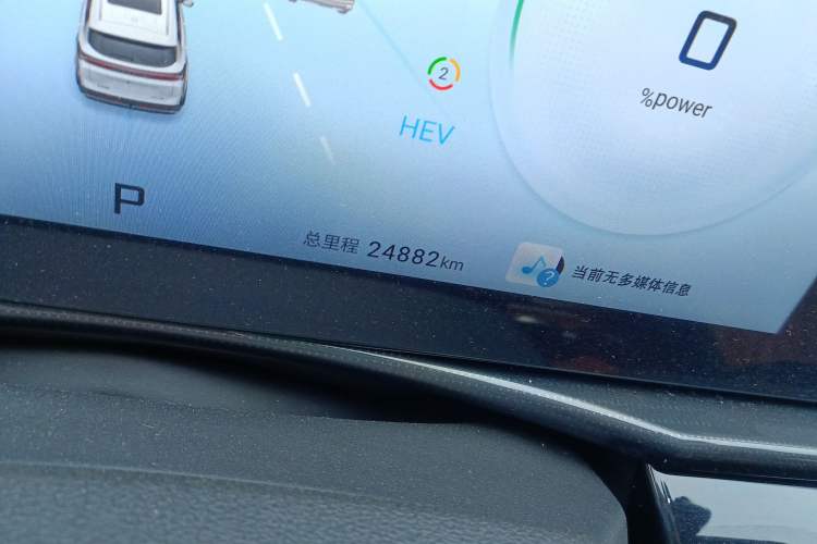 Used JETOUR Shanhai L7 2024 1.5T 120km ULTRA 7-Seater Odometer Close Up