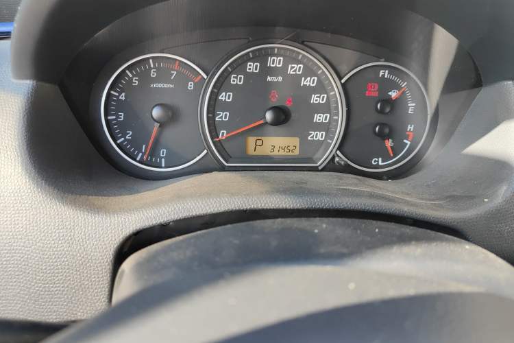 Used Suzuki Swift 2013 1.5L Automatic 20th Anniversary Limited Edition Odometer Close Up