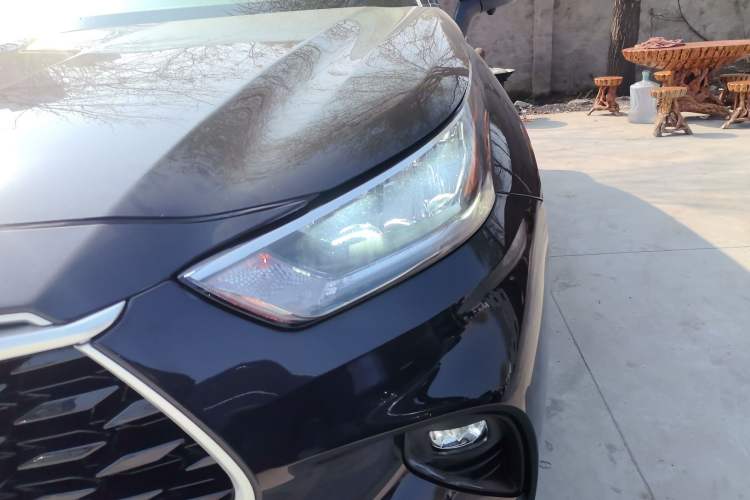 Used Toyota Highlander 2023 2.5L Smart Electric Hybrid Dual-Engine Two-Wheel Drive Elite Version 5 Seats Left Front Headlight