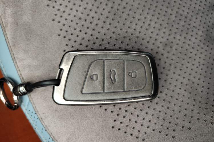 Used Chery QQ Little Ant 2022 Sweet Pink Edition Half-Sugar Version 3-Cell Lithium 30kW 408km Vehicle Key