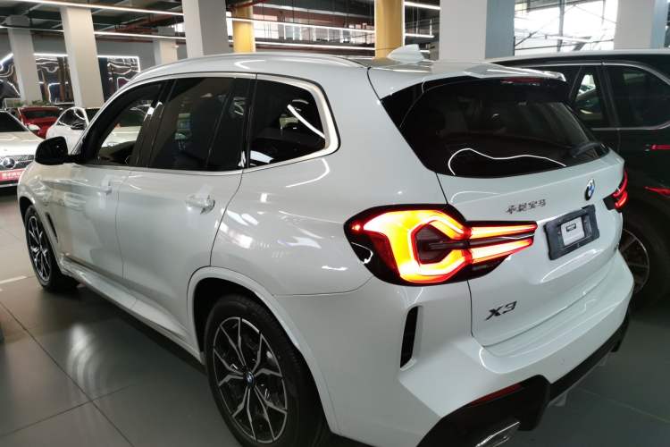 Used BMW X3 2022 xDrive25i M Sport Package Rear Left 45 Deg