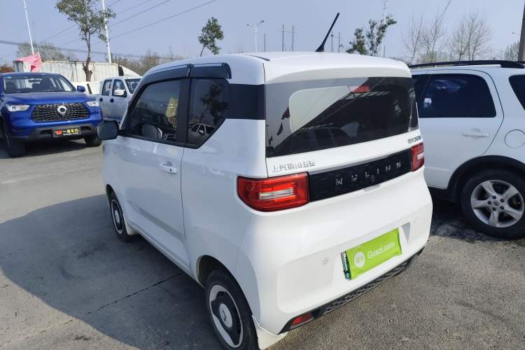 Used Wuling Hongguang MINIEV 2022 Easy Version Lithium Iron Phosphate Rear Left 45 Deg