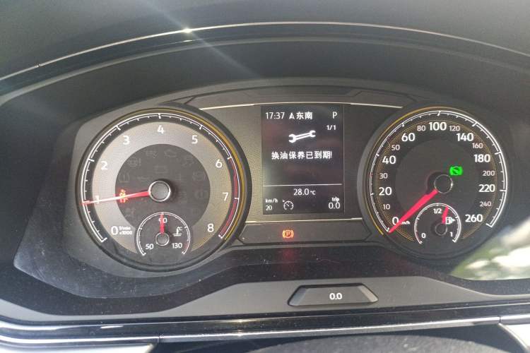Used Volkswagen Lamando 2019 280TSI DSG Comfort Edition China VI standard Instrument Cluster