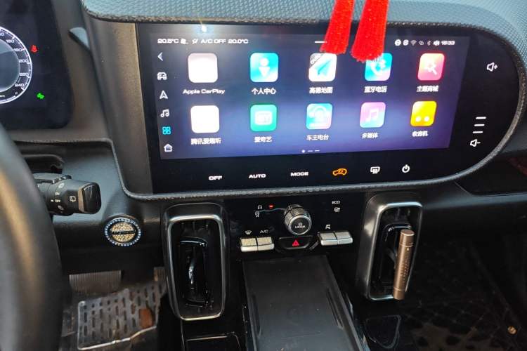 Used Haval DARGO 2021 1.5T DCT Two-Wheel Drive Border Collie Edition Audio And AC Panel