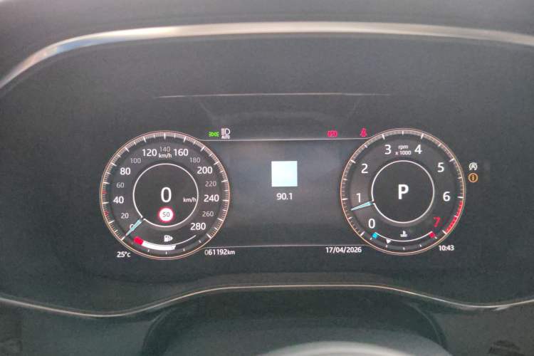 Used Jaguar XFL 2021 XFL 2.0T P200 Two-Wheel-Drive Elite Luxury Edition Instrument Cluster