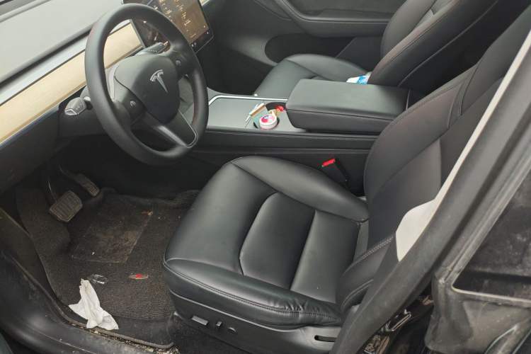 Used Tesla Model Y 2021 Standard Range Rear-Wheel Drive Version Left Front Seat