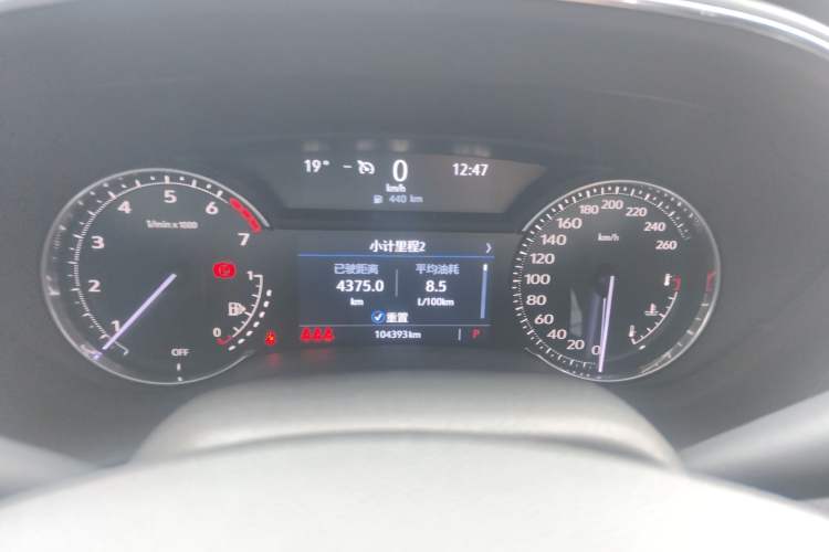 Used Cadillac CT5 2022 28T Luxury Version (Standard Edition) Instrument Cluster