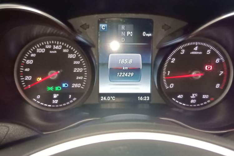 Used Mercedes-Benz C-Class 2016 C 200 L 4MATIC Sport Edition Instrument Cluster