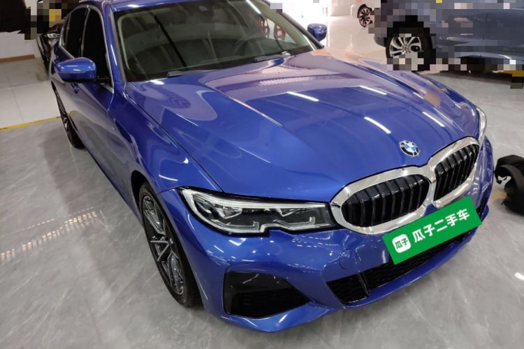 Used BMW 3 Series 2020 325Li M Sport Package Front Right 45 Deg