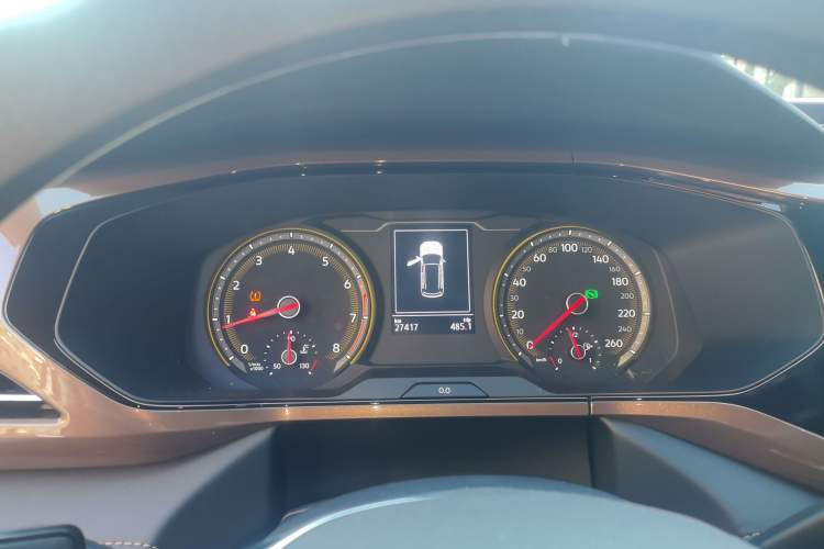 Used Volkswagen Tharu 2019 280TSI Two-Wheel Drive Luxury Version China VI Standard Instrument Cluster