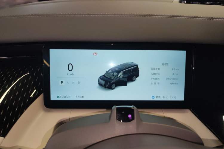 Used Zeekr 009 2024 7-Seater Walk-Through Version Four-Wheel Drive 108 kWh Instrument Cluster