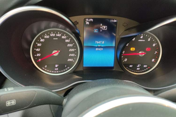 Used Mercedes-Benz C-Class 2019 C 180 L Fashion Edition Sport Version Instrument Cluster