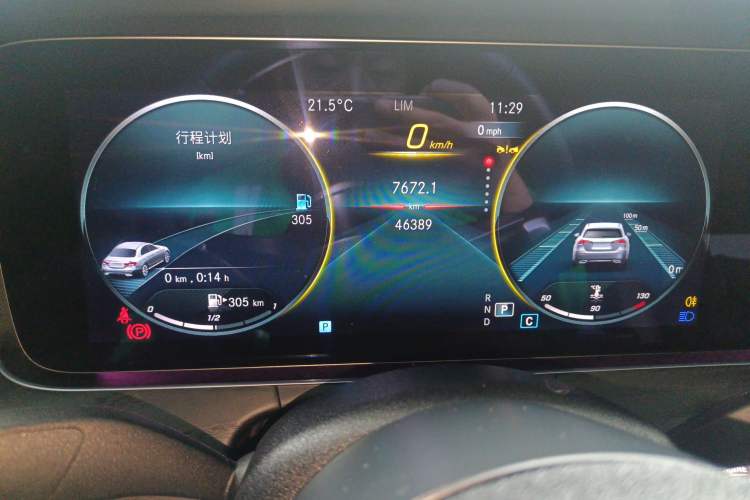 Used Mercedes-Benz E-Class 2023 Restyled E 300 L Sporty and Stylish Edition Instrument Cluster