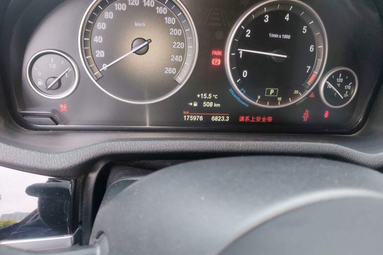 Used BMW X3 2016 xDrive20i M Sport Edition Odometer Close Up