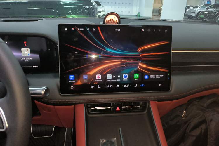 Used Hima AITO M5 2025 Extended-Range Ultra Rear-Wheel-Drive Version Audio And AC Panel