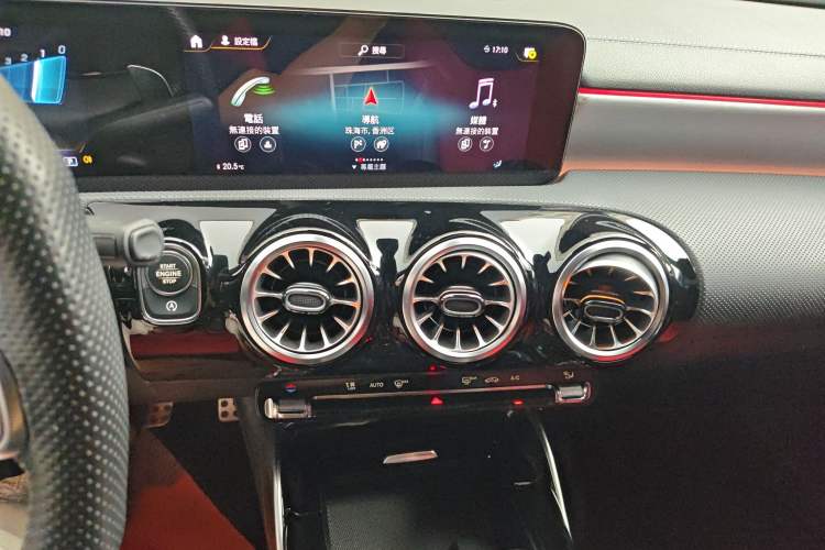 Used Mercedes-Benz CLA AMG 2022 AMG CLA 35 4MATIC Audio And AC Panel