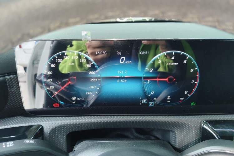 Used Mercedes-Benz A-Class 2021 A 200 L Sport Sedan Dynamic Model Instrument Cluster