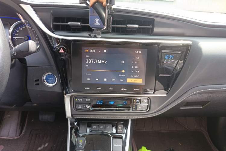 Used Toyota Corolla Hybrid E+ 2019 1.8L E-CVT Luxury Edition Audio And AC Panel