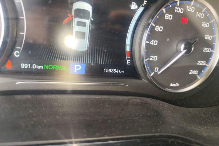 Used GAC Trumpchi M8 2020 Master Edition 390T Supreme Version Odometer Close Up