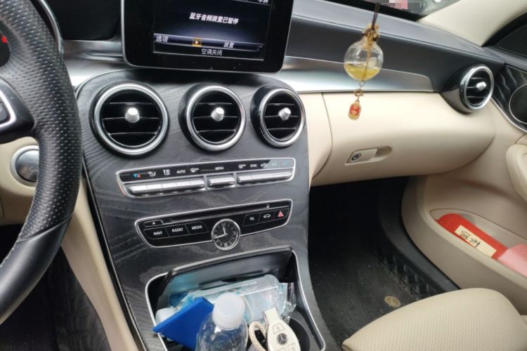 Used Mercedes-Benz C-Class 2016 C 180 L Sport Edition Audio And AC Panel