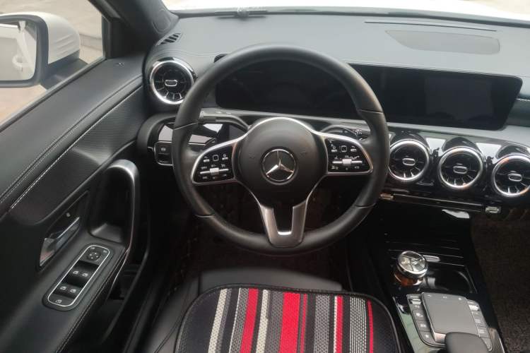 Used Mercedes-Benz A-Class 2020 Second Facelift A 180 L Sport Sedan Steering Wheel