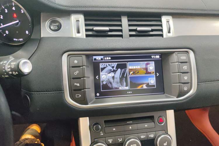 Used Land Rover Range Evoque 2016 2.0T SE Smart Glow Edition Audio And AC Panel