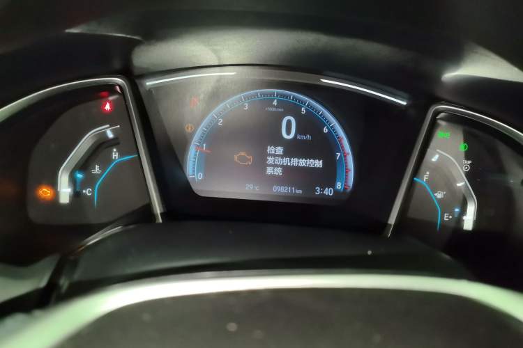 Used Honda Civic 2019 220TURBO CVT Dynamic Edition China VI