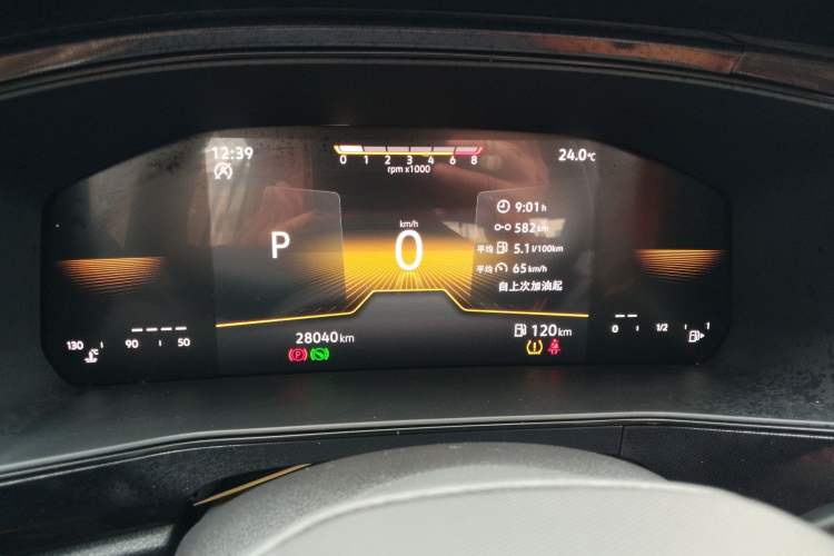 Used Volkswagen Tharu 2025 New Sharp 1.5L Sharp Edition Instrument Cluster