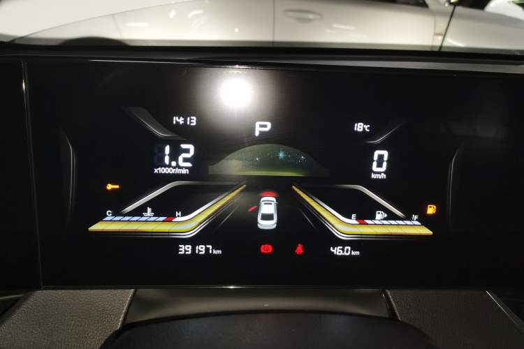 Used Bestune B70 2022 Third Generation 1.5T Automatic Enjoyment Version Instrument Cluster