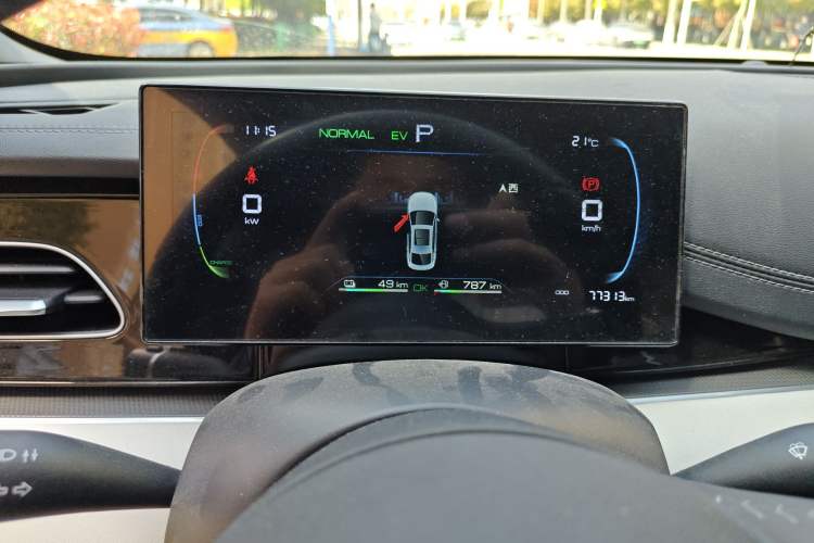 Used BYD Seal 06 New Energy 2024 DM-i 80KM Luxury Model Instrument Cluster