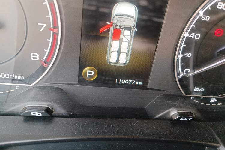 Used Geely Auto Jiajie 2021 1.8TD DCT Comfort Model Odometer Close Up