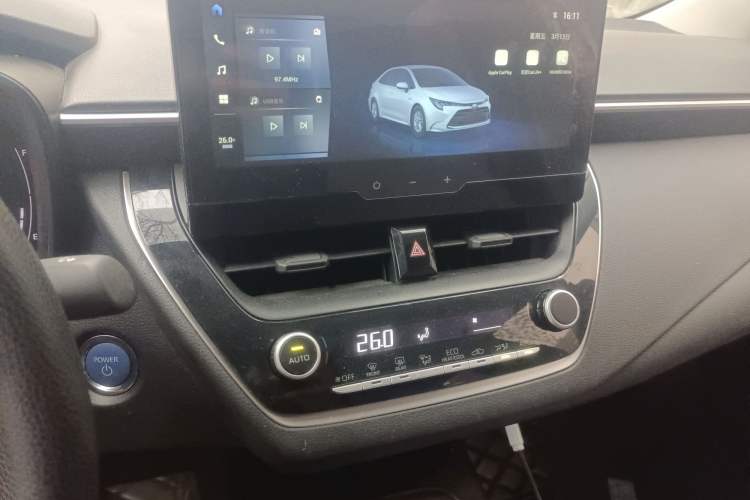 Used Toyota Levin 2023 Smart Electric Hybrid Dual-Engine 1.8L Leading Edition Audio And AC Panel