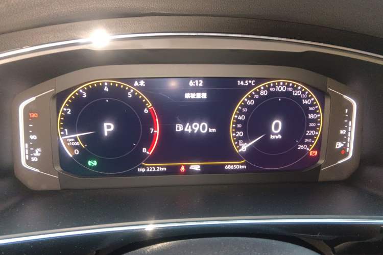 Used Volkswagen Tiguan L 2021 330TSI Automatic Two-Wheel Drive R-Line Enhanced Edition Instrument Cluster