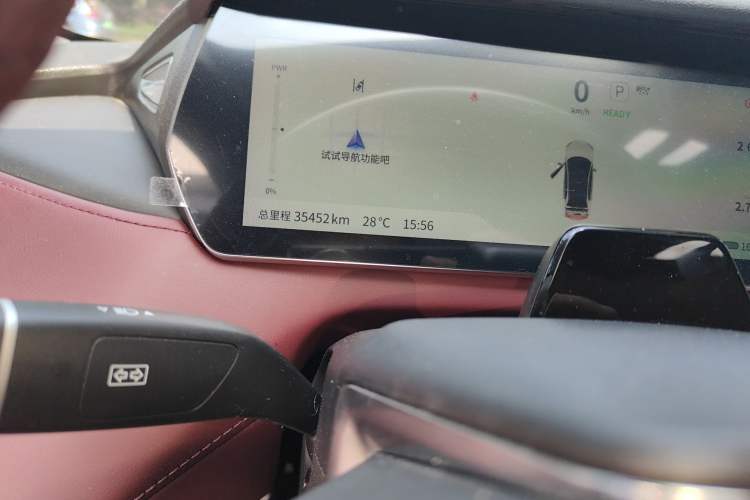 Used Deepal SL03 2022 1.5L 1200 Extended-Range Version Odometer Close Up