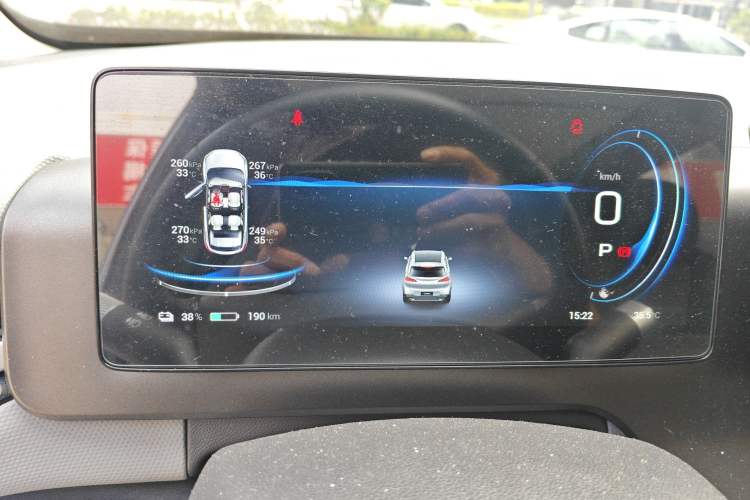 Used AION V 2023 Plus 70 Super Fast Charging Version Ternary Lithium Instrument Cluster