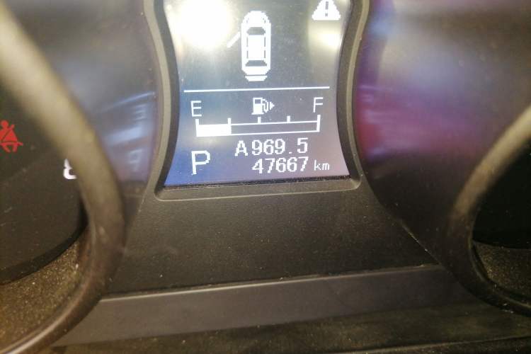 Used Haima S5 2016 1.5T CVT Enjoyment Edition Odometer Close Up