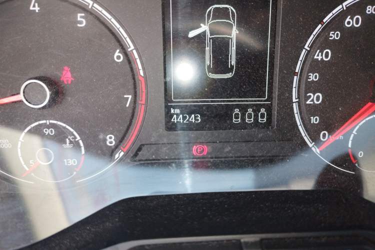 Used Volkswagen T-Cross 2019 1.5L Automatic Comfort Edition Odometer Close Up