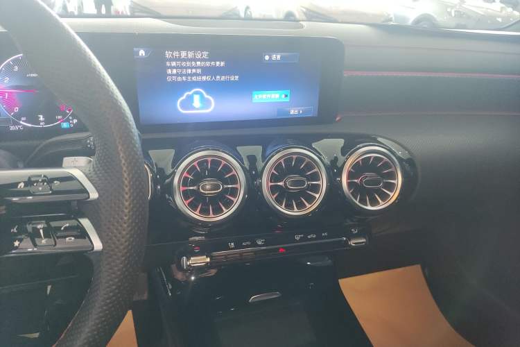 Used Mercedes-Benz A-Class 2023 A 200 L Fashion Model Audio And AC Panel